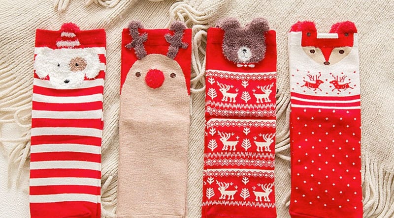 Christmas Socks or Slippers